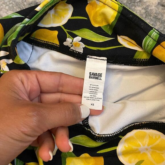 Savage Barbell Lemon CrossFit Shorts, SZ XS. - Picture 2 of 3